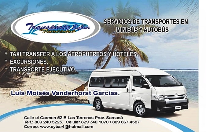 Transporte Turistico Privado en Samaná
