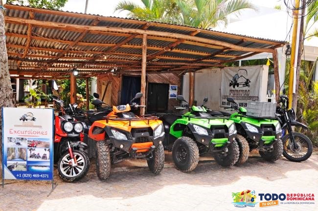 Alquiler de quads / four wheels en Las Terrenas